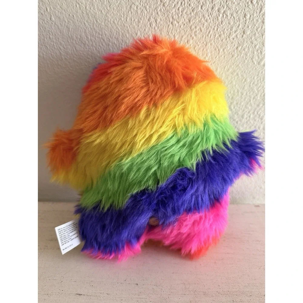 Zuru Fuggler Laboratory Misfits Oogah Boogah Plush Stripey Rainbow Ugly Doll 9